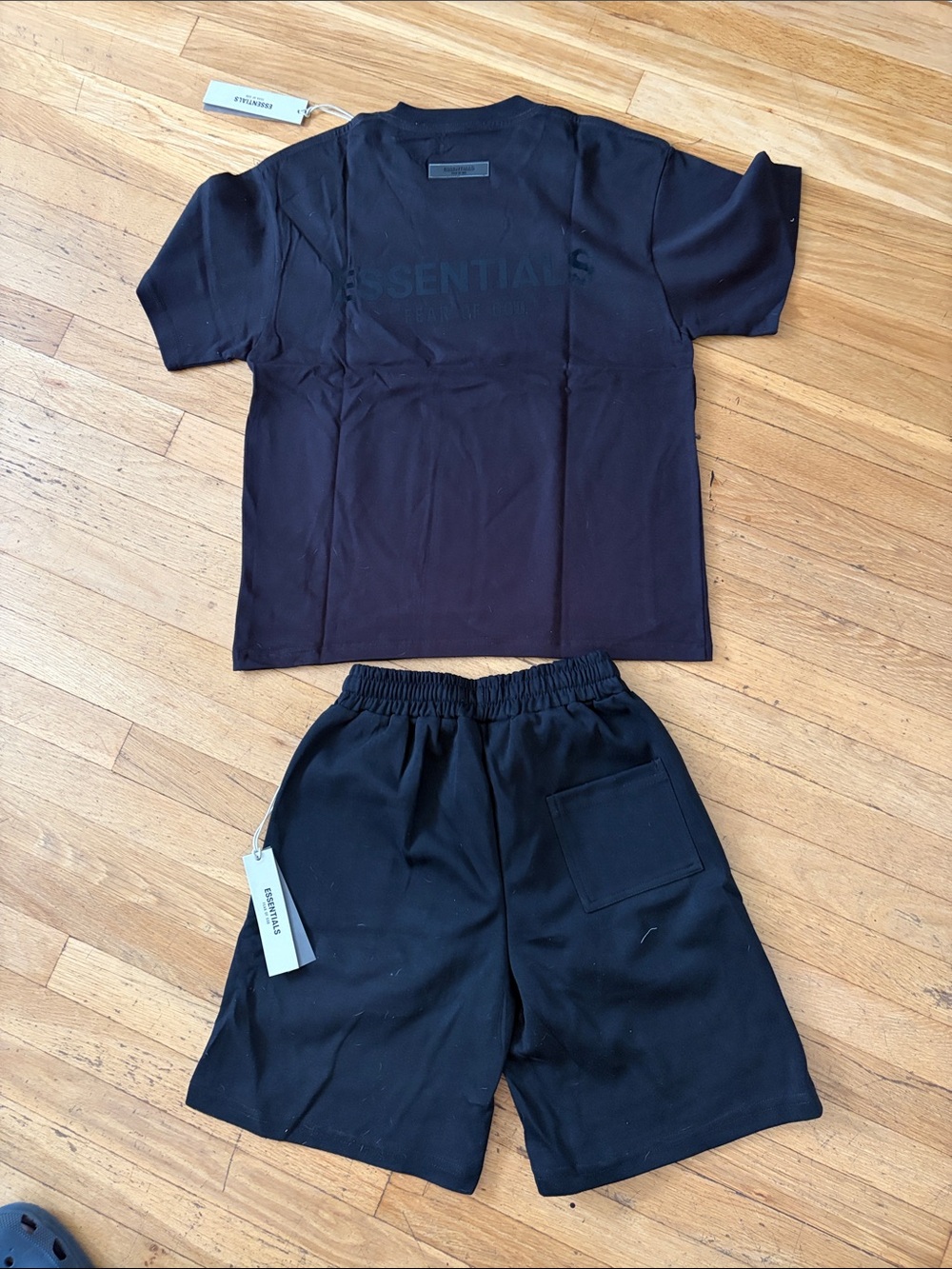Fear of God Black Athletic Shorts - Picture 4 of 4